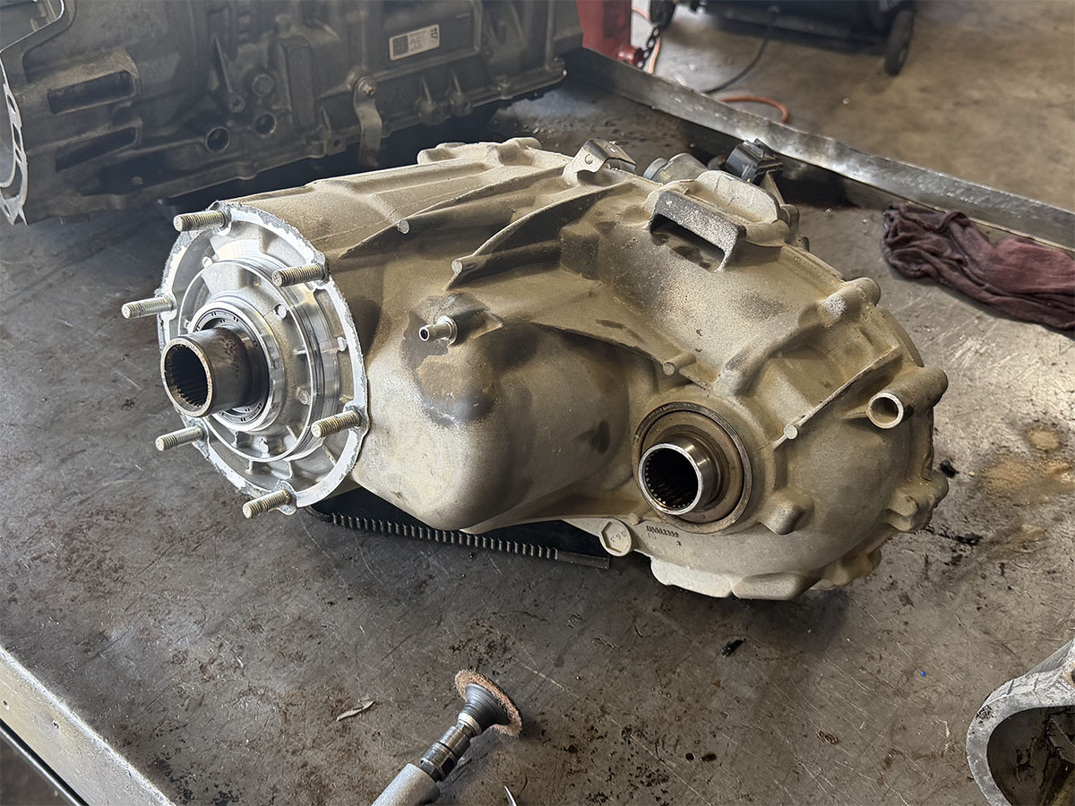 Transfer case, differential, and 4x4 system service